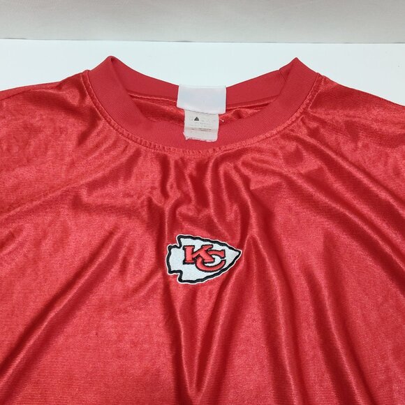 NFL Kansas City Chiefs Sleeveless Tank Top Embordered Logo NFL Chest 44" Measure - Picture 4 of 7